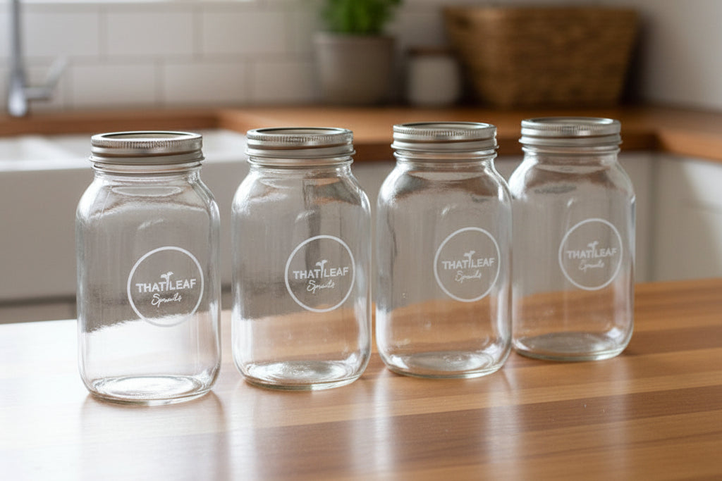 Sprouting Jar Kit – Quad (4 Jars)